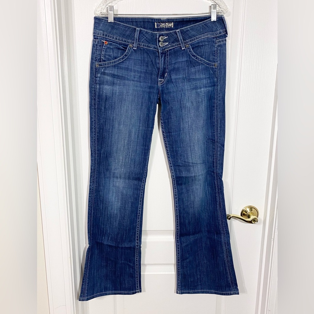 Y2K Hudson Low Rise Bootcut Jeans MADE IN USA Vintage Size 30